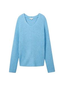Пуловер Tom Tailor Pullover, цвет clear light blue melange