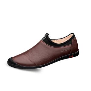 LAORENTOU Мужские повседневные туфли мужские низкие темно-коричневые/светло-коричневые/черные темно-коричневые, цвет Dark Brown