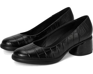 Туфли ECCO Sculpted Luxury 35MM Modern Pump, цвет Black Reptile Print