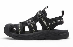 Детские сандалии с низким верхом, нескользящие, износостойкие, дышащие, увеличивающие рост Dickies, черный