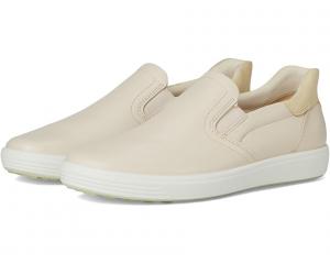 Кроссовки ECCO Soft 7 Easy Slip-On Sneaker, цвет Limestone/Straw