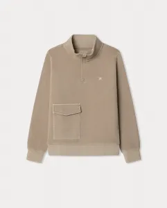 Детская толстовка с карманом Hackett, песочный