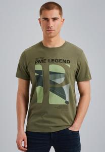 Футболка с принтом PME Legend, зеленый