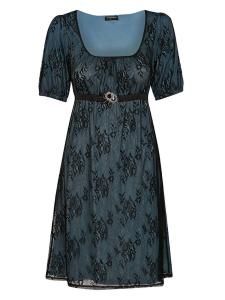 Платье средней длины Vive Maria Regency Dress, синий/черный