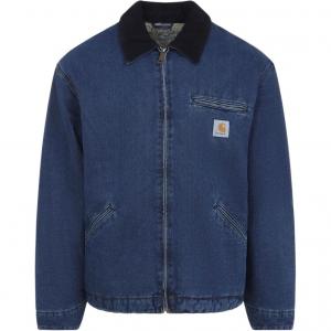 Carhartt WIP Детройтская джинсовая куртка с воротником из вельвета, Blue