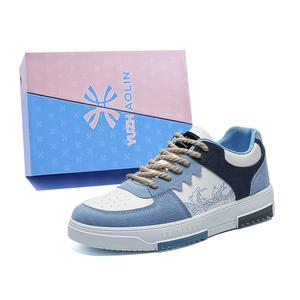 YUZHAOLIN Низкие скейтбордские кроссовки мужские светло-голубые, цвет Light Blue Box