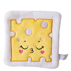 Милые мультяшные подвесные утолщенные квадратные сырные торты полотенца куклы плюшевые куклы высота 17см/19см Fluffy bear