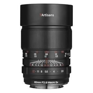 Объектив 7Artisans 60mm f/2.8 Macro 2x, Sony E Mount, черный