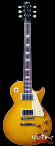 Gibson Custom Shop 1958 Les Paul Standard переиздание Lemon Burst Gibson Custom Shop 1958 Les Paul Standard Reissue Lemon Burst