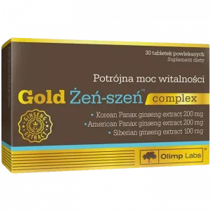 Gold Żeń-Szeń Complex Таблетки, покрытые оболочкой, 30 таблеток/1 упаковка
