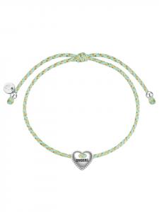 Glanzstücke München Браслет в форме сердца "ENGERL" из стерлингового серебра