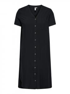 Платье до колена ONLY Carmakoma, черный