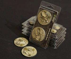 Gamers Grass: Подставки круглые - Arid Steppe 60 мм (2 шт.) Inna marka