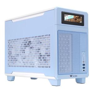 Корпус Thermaltake TR100 Mini, Mini Tower, голубой