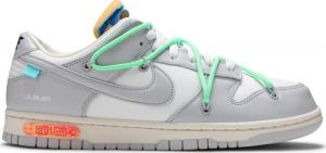 Кроссовки Nike Off-White x Dunk Low 'Lot 26 of 50', белый