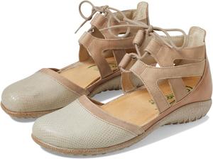 Балетки Kata Naot, цвет Beige Lizard Leather/Khaki Beige Leather/Arizona Tan Leather