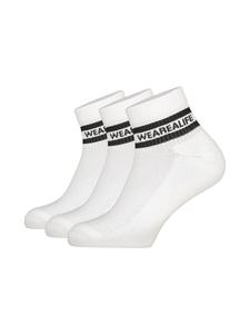 Носки alife and kickin Kurzsocken, Socken 3 PACK - EnnyAK, цвет brilliant white