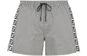 FW22 Повседневные шорты мужские серые FENDI