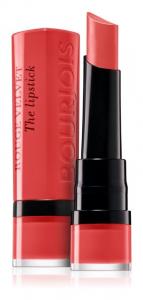Матовая помада Bourjois Rouge Velvet The Lipstick, оттенок 08 Rubi’s Cute 2,4 г
