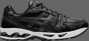 Кроссовки gel kayano 14 'black graphite grey' Asics, черный