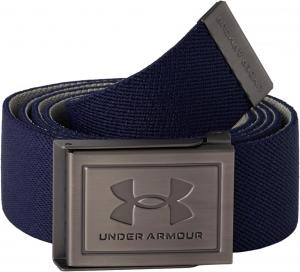 Under Armour мужской пояс Stretch Webbing, (410) Midnight Navy/Khaki Base/Castlerock