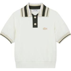 LACOSTE SS25 Футболка-поло женская ecru