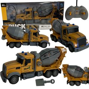 Бетономикшер С Дистанционным Управлением Световые Эффекты Строительная Машина Rc Дистанционный Inna marka