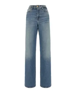 Классические джинсы на каждый день 7 For All Mankind, синий