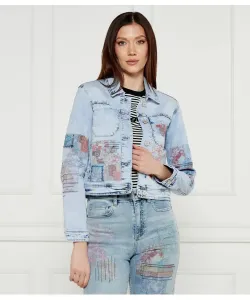 Chaq_Los angeles джинсовая куртка Regular fit Desigual, синий