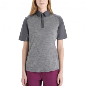 Женская поло Icebreaker, серый