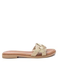 Женские золотые сандалии с плетением Xti, золотой