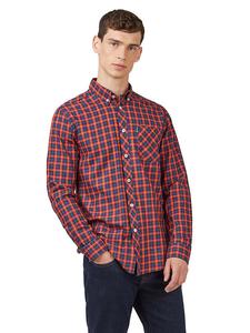 Ben Sherman Рубашка красно-синего цвета