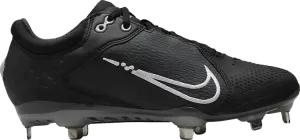 Бутсы Nike Wmns Hyperdiamond 4 Elite 'Black Dark Smoke Grey', черный