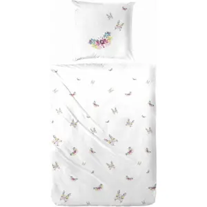 Постельное белье Primera «Бабочка» с бабочками, цвет weiß/bunt