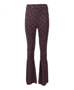 Брюки Nineminutes, фиолетовый