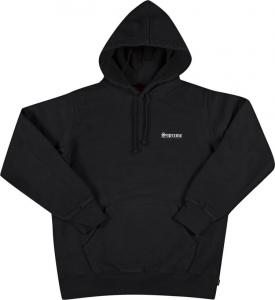 Толстовка Supreme Mary Hooded Sweatshirt 'Black', черный