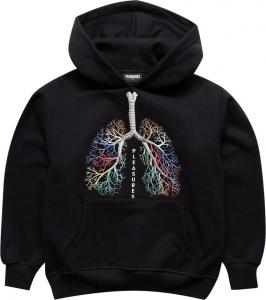 Худи Pleasures Breathe Hoodie 'Black', черный