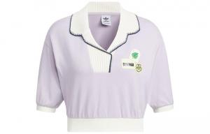 Рубашка поло женская фиолетовая Adidas Originals