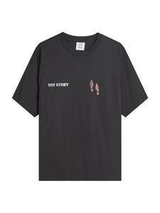 Рубашка Bershka TOY STORY, темно-серый