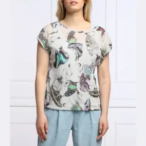 Блузка повседневного кроя Marc Cain, синий