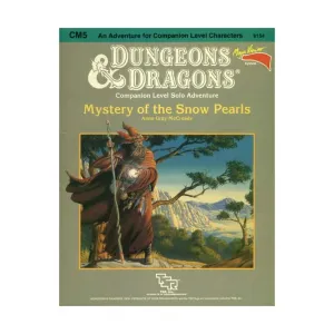 Модуль Mystery of the Snow Pearls, Basic Dungeons & Dragons (Original Edition) - Modules & Adventures - CM Series
