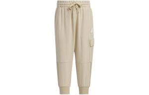 Детские брюки желто-коричневые Adidas