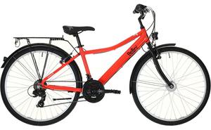 Молодежный велосипед Bellini Carlo 21 - 26 дюймов - Diamant - 2024, цвет Rot|neon red black glossy