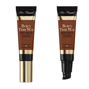 Тональный крем для лица born this way soft matte Too Faced, cocoa, объем 30 мл