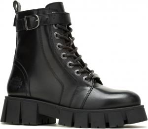 Женские модные ботинки Harley-Davidson Uplift с пряжкой, 15 см, черные D84807