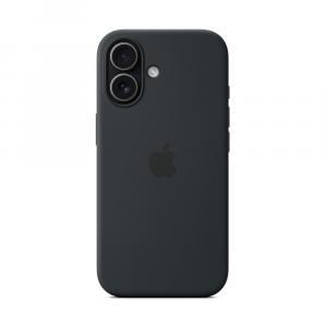 Чехол Apple Silicone Case с MagSafe для iPhone 17, Black