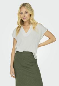 Блуза NORMAL GESCHNITTEN RUNDHALS GLOCKENÄRMEL JDY, слоновая кость