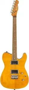 Электрогитара Fender Custom Telecaster FMT HH с грифом из лавра, янтарного цвета
