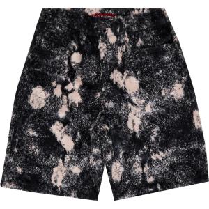 Шорты Supreme Faux Fur, черный