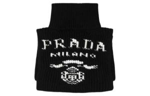 Шарф женский Prada, черный